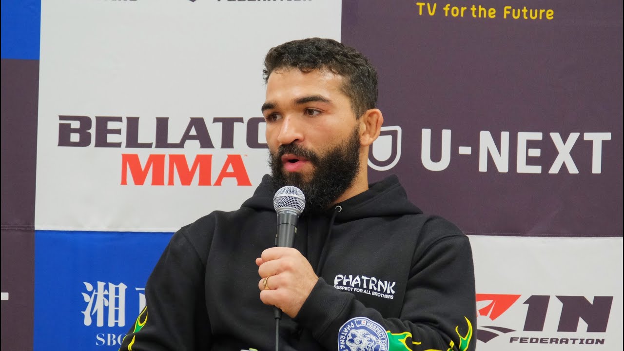 パトリシオ・ピットブル 試合後インタビュー / 湘南美容クリニック presents RIZIN.40 background