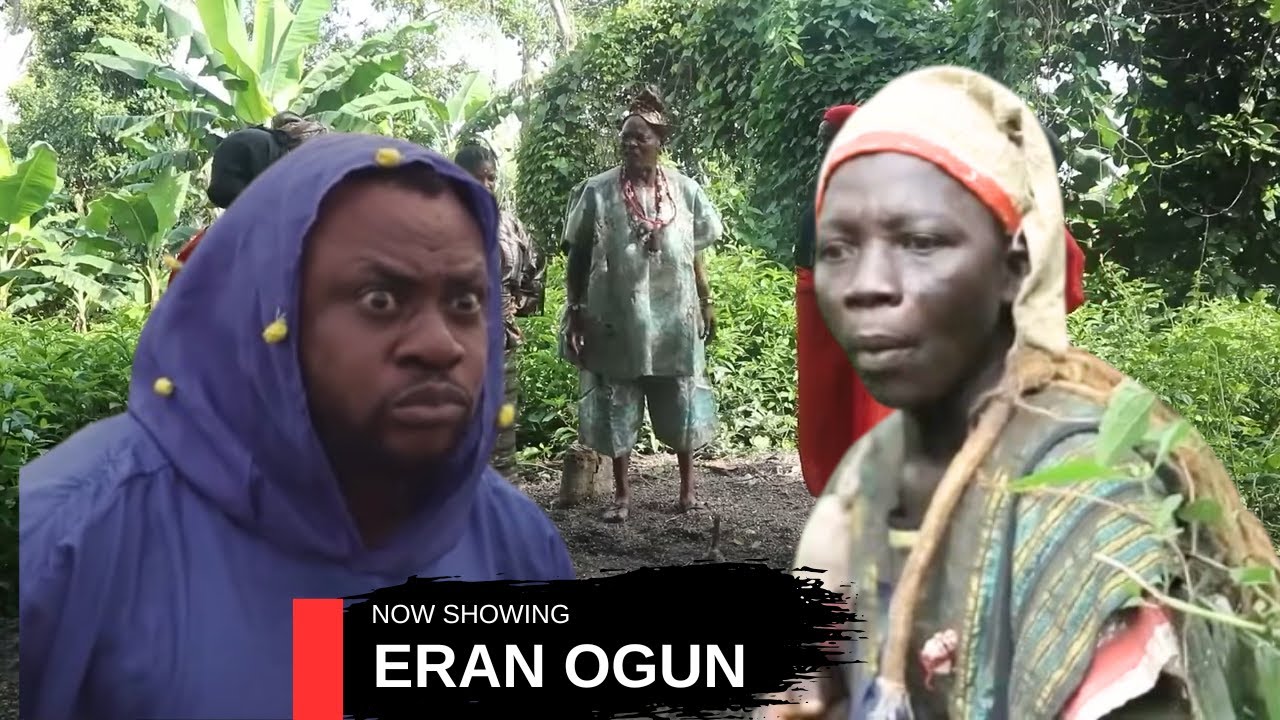 ERAN OGUN - AN AFRICAN YORUBA MOVIE poster - similar to STEP MOTHERS