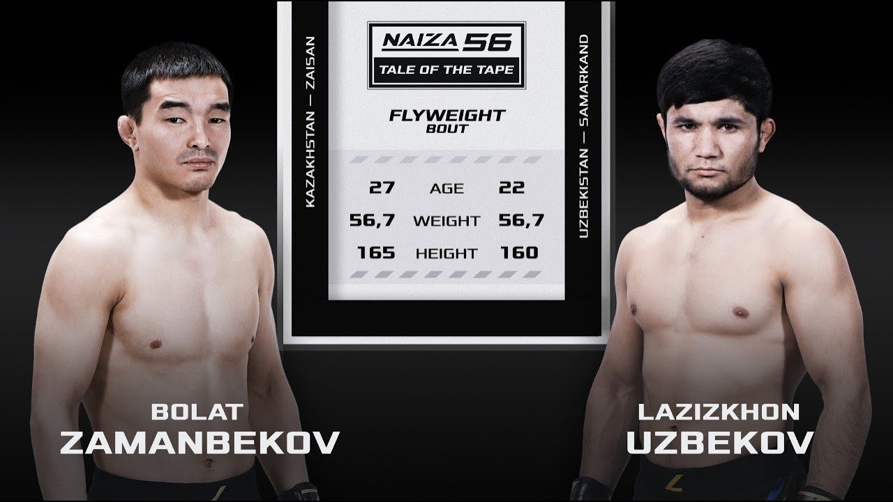 КАЗАХ ЗАДУШИЛ ЧЕМПИОНА МИРА ИЗ УЗБЕКИСТАНА! Bolat Zamanbekov vs. Lazizkhon Uzbekov background