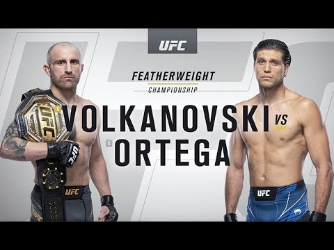UFC 266: Alexander Volkanovski vs Brian Ortega Highlights background