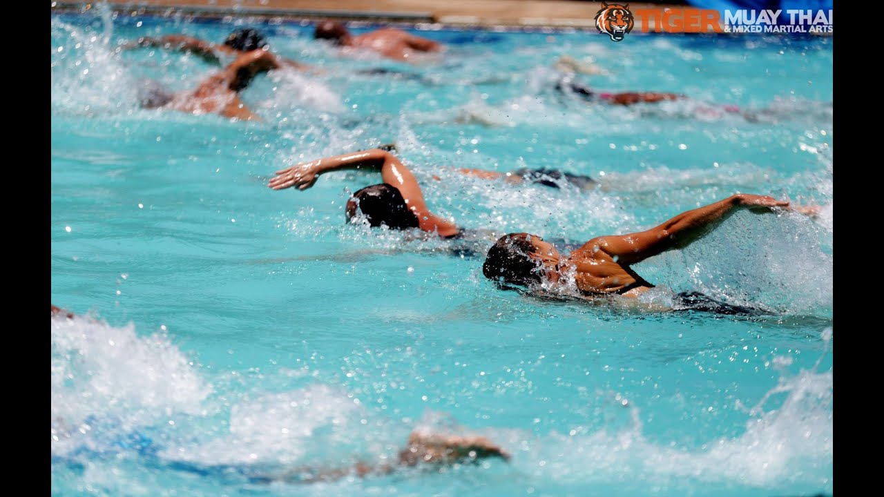 Combat Conditioning: Active Pool Recovery Workout background