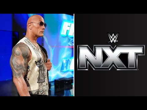 The Rock addresses the WWE Universe in his first appearance on NXT: NXT, Jan. 7, 2025 background