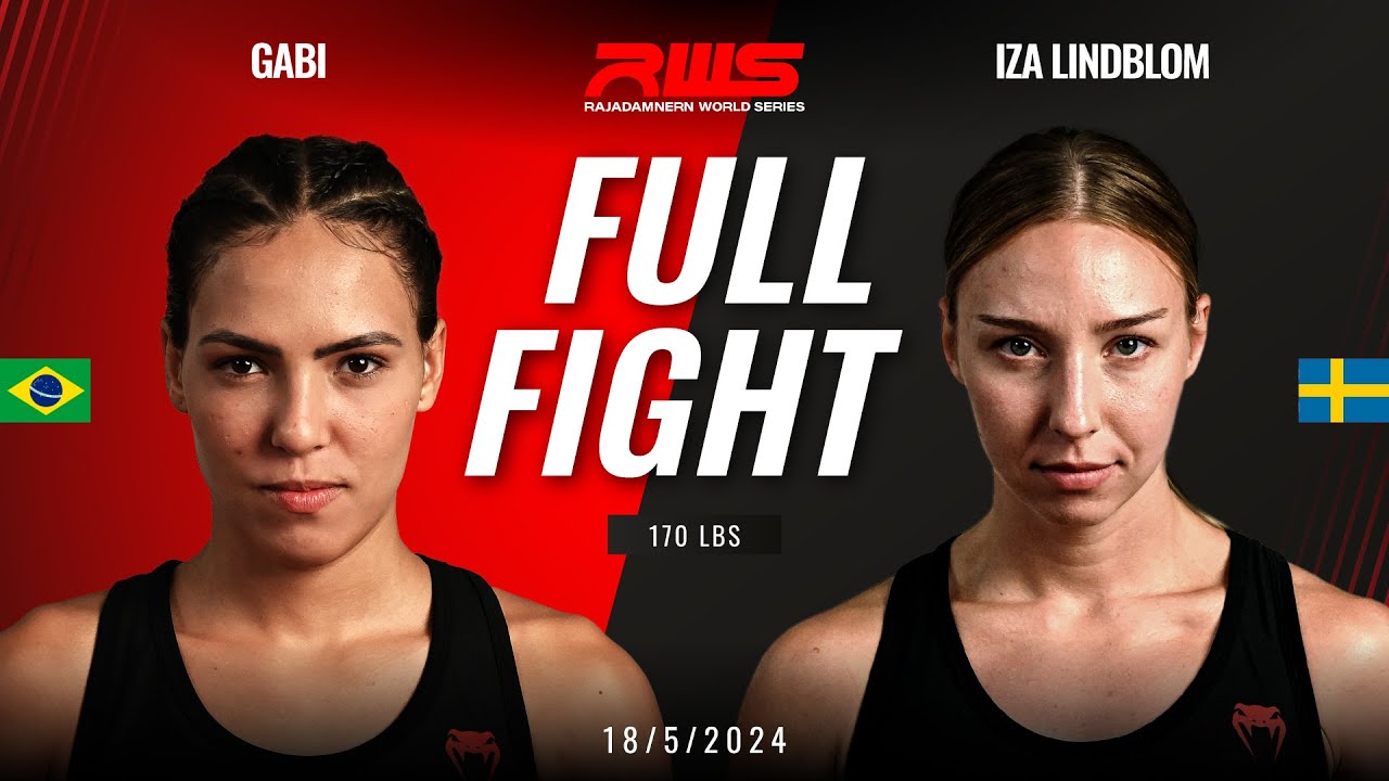 Full Fight l Gabi vs. Iza Lindblom I RWS backdrop