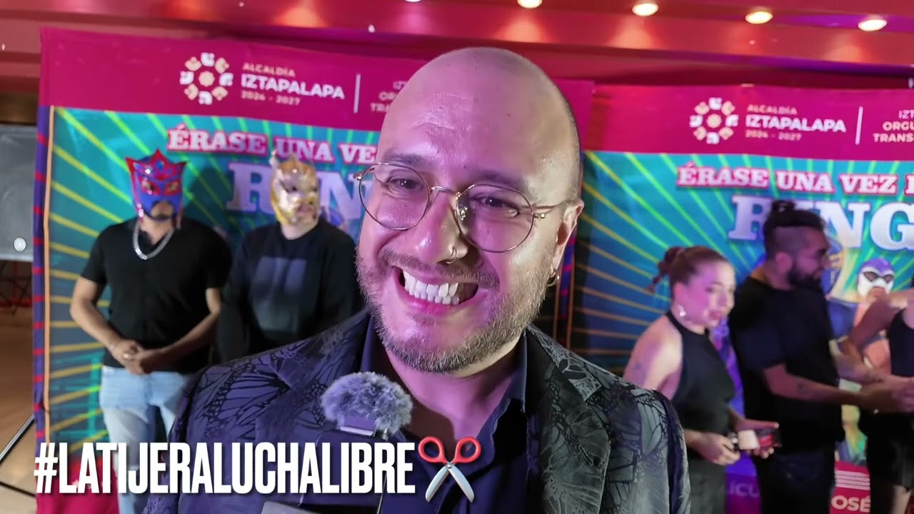 José Medina: No se puede perder este cine que tanto nos ha dado, la lucha libre es magia pura background