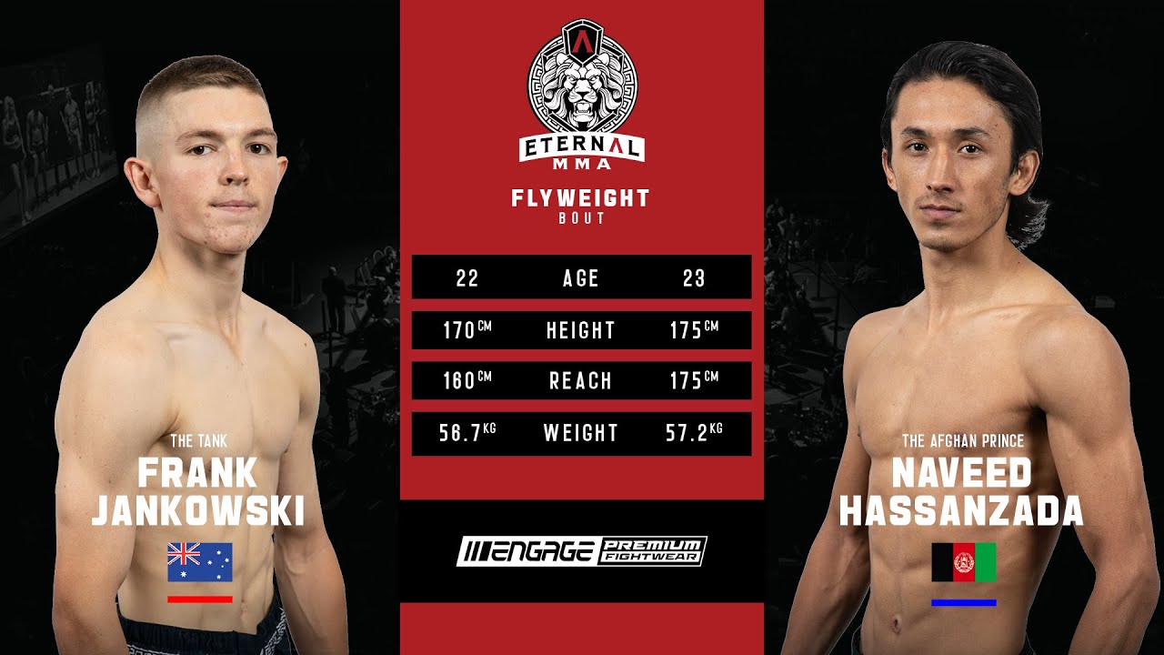 ETERNAL MMA 51 - FRANK JANKOWSKI VS NAVEED HASSANZADA - MMA FIGHT VIDEO background