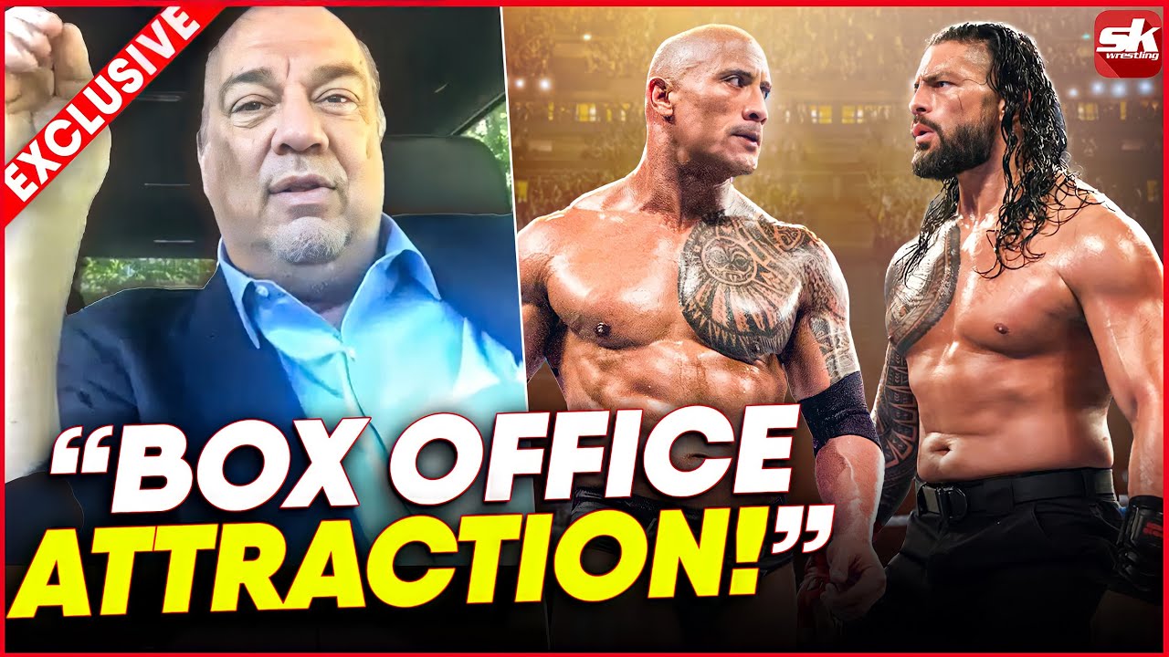 Paul Heyman on The Rock vs. Roman Reigns, The Bloodline leading the industry, Drew McIntyre & more