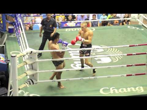 Rhys Osborne (Tiger Muay Thai) vs Ngaopisarg Andaman Muay Thai @ Bangla Boxing Stadium 21/6/2013 background