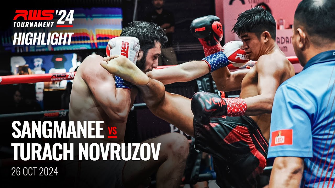 Highlight l Sangmanee Sookdainhailao vs Turach Novruzov I RWS background