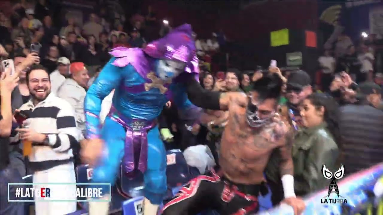 Familia Real π Los Porros NG lucha extrema: Hijo de LA Park y Park Jr π Lunatik Extreme y Ovett Jr background