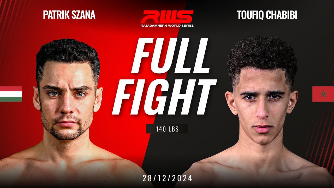 Full Fight l Patrik Szana Phuket Fight Club vs Toufiq Chabibi Tocayah Fight Club I RWS