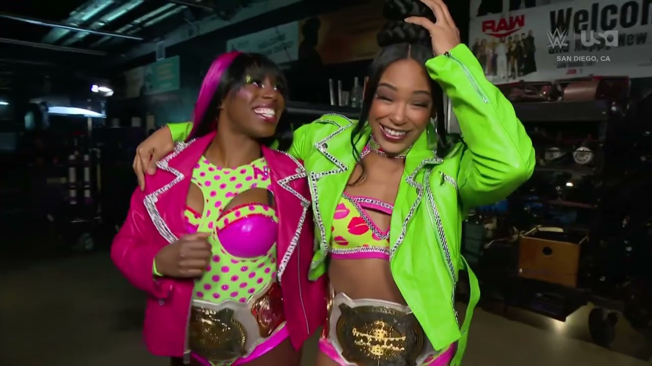Naomi tells Bianca Belair there is no news about Jade Cargill: SmackDown, Jan. 17, 2025 backdrop