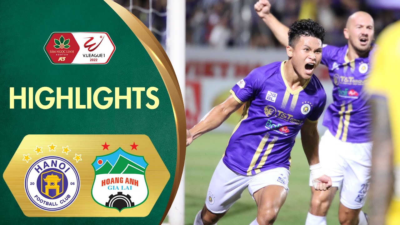 Highlights Hà Nội FC - HAGL | Văn Quyết - Tuấn Hải tỏa sáng rực rỡ, HN vô địch lượt đi