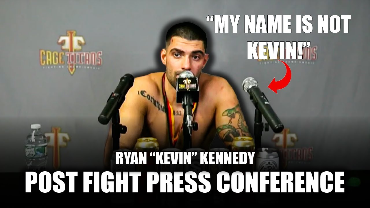 Ryan "Kevin" Kennedy Post Fight Press Conference | Cage Titans 61