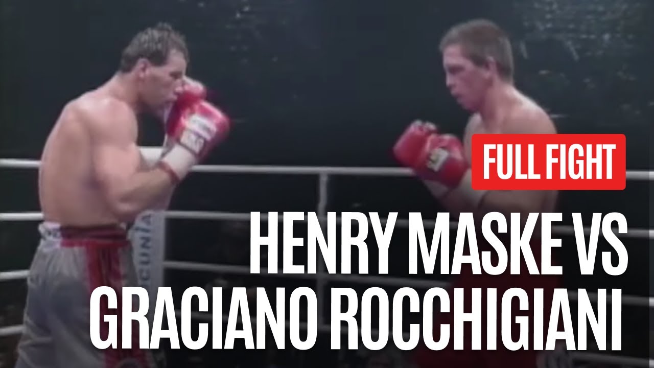 ALL TIME CLASSIC FROM EUROPE!HENRY MASKE VS GRACIANO ROCCHIGIANI FULL FIGHT