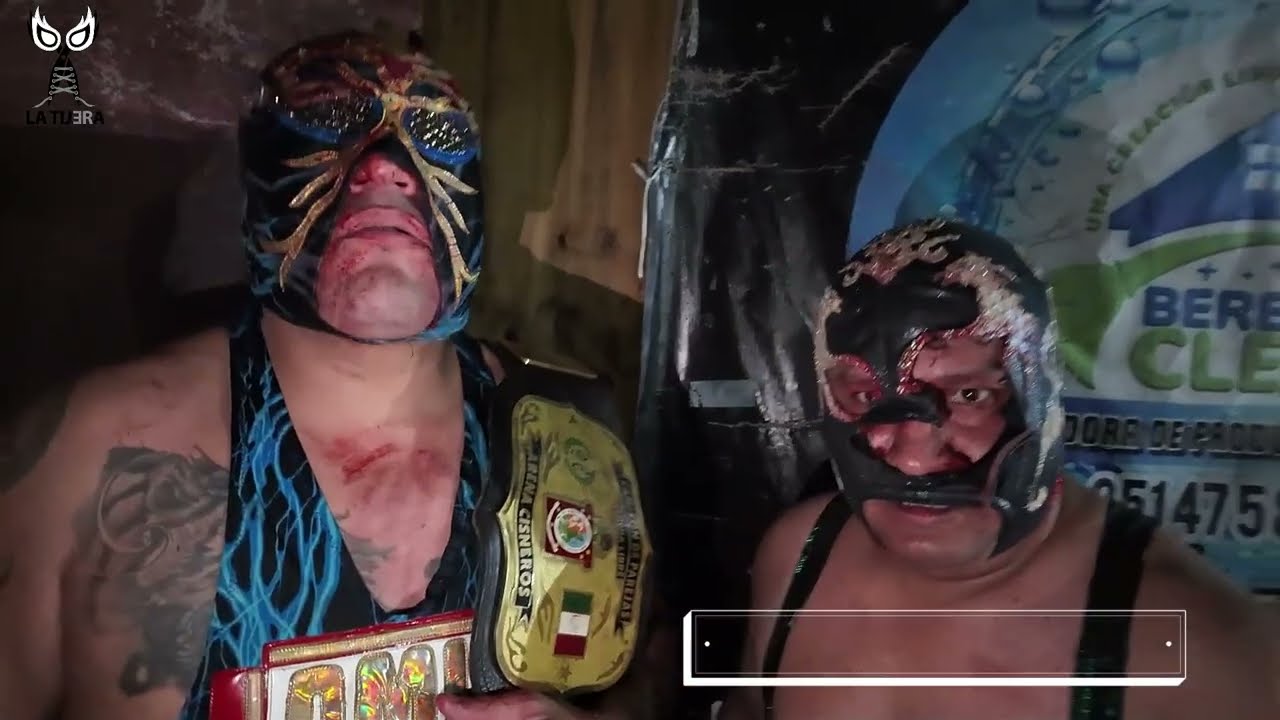 Charro Negro II y Mordok: Quedó claro que los de la capital somos mejores siguen las máscaras Oaxaca background