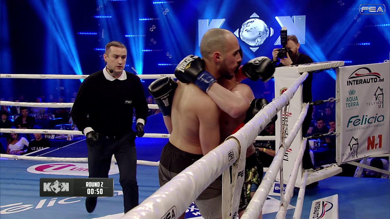 Semifinal fight 65kg Issam Laazibi vs Hristian Andonov