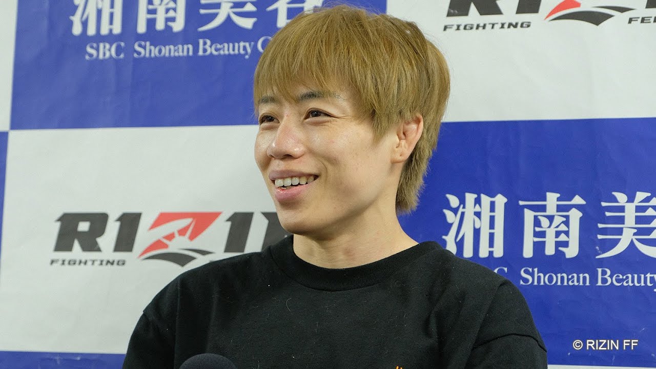 浜崎朱加 試合後インタビュー / 湘南美容クリニック presents RIZIN.35