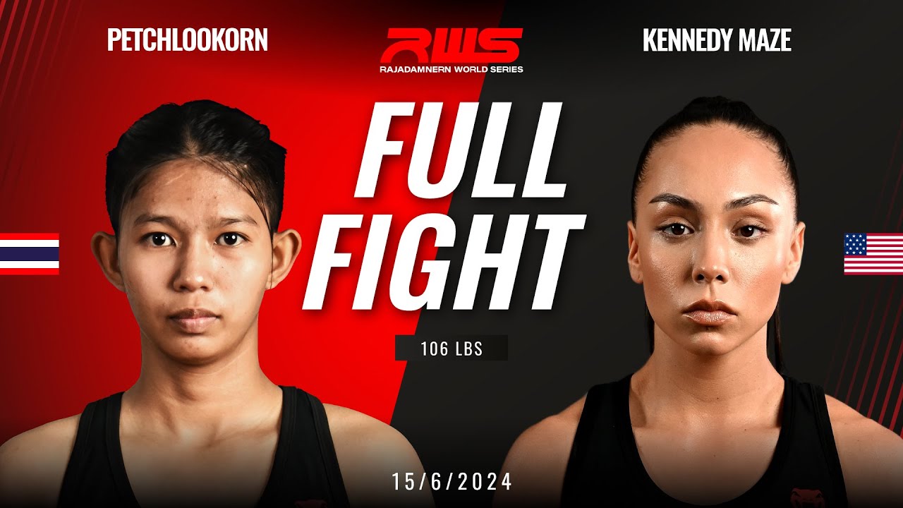Full Fight l Petchlookorn Kiatkongprai vs. Kennedy Maze Tor. Saengtiennoi I RWS background