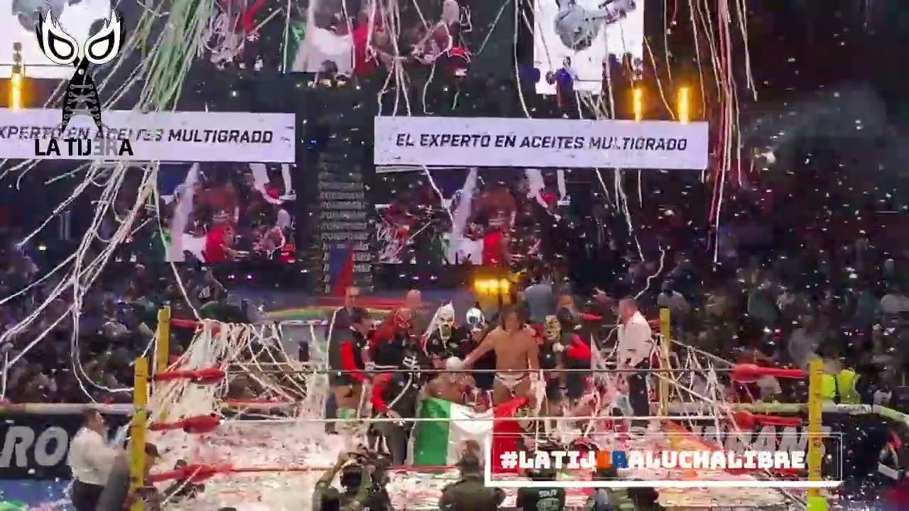 Grand Prix: Místico recibe el trofeo del Grand Prix 2025 festeja con el público y sus compañeros