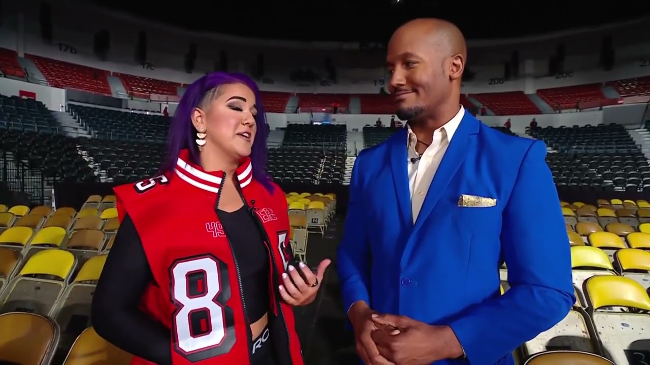 Bayley remembers all her achievements last year: SmackDown, Jan. 17, 2025 backdrop