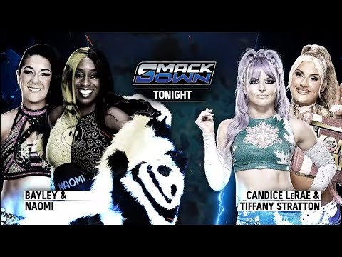 Bayley & Naomi vs Candice LeRae & Tiffany Stratton: SmackDown, Nov. 22, 2024 background