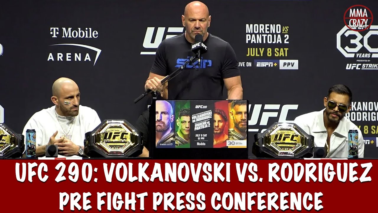 Full UFC 290 Pre Fight Press Conference: Alexander Volkanovski vs. Yair Rodriguez