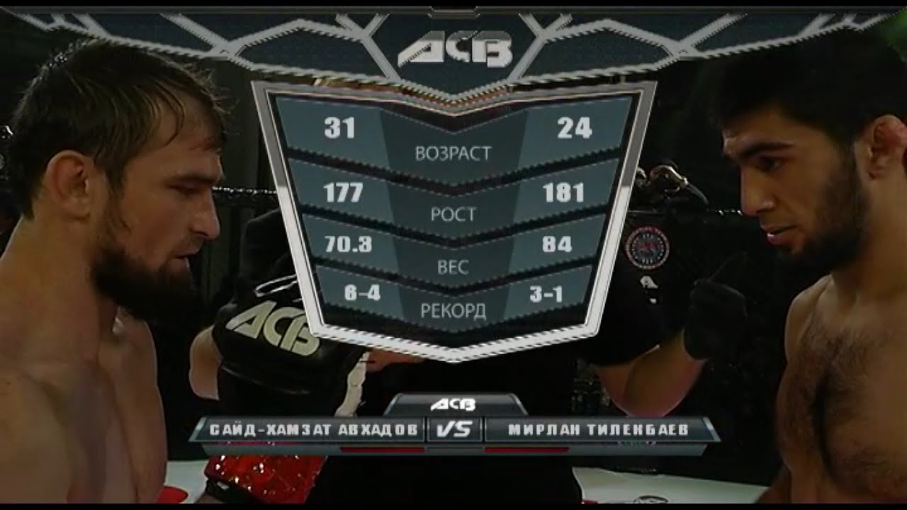 Саид-Хамзат Авхадов vs. Давлат Олимов | Sayd-Hamzat Avkhadov vs. Davlat Olimov | ACB 28 background