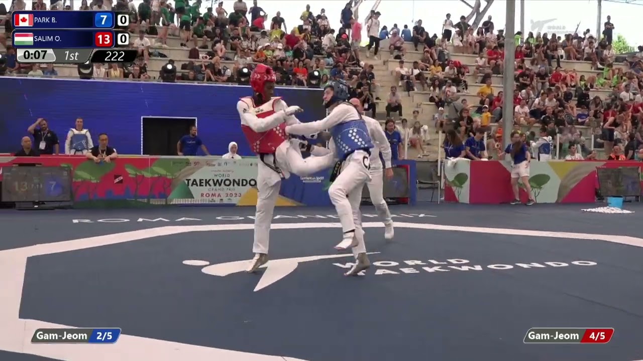 222 Round of 16 MEN M 58KG CAN PARK B HUN SALIM O