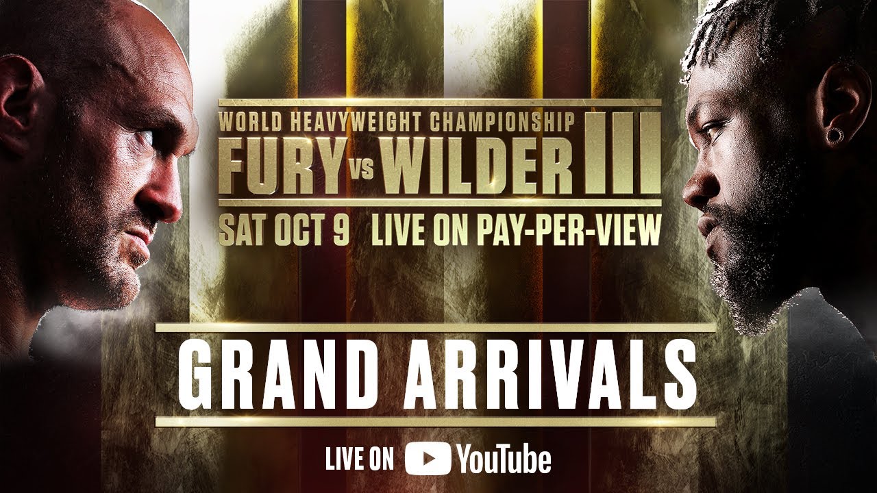 WATCH LIVE: Grand Arrivals | #FuryWilder3 background