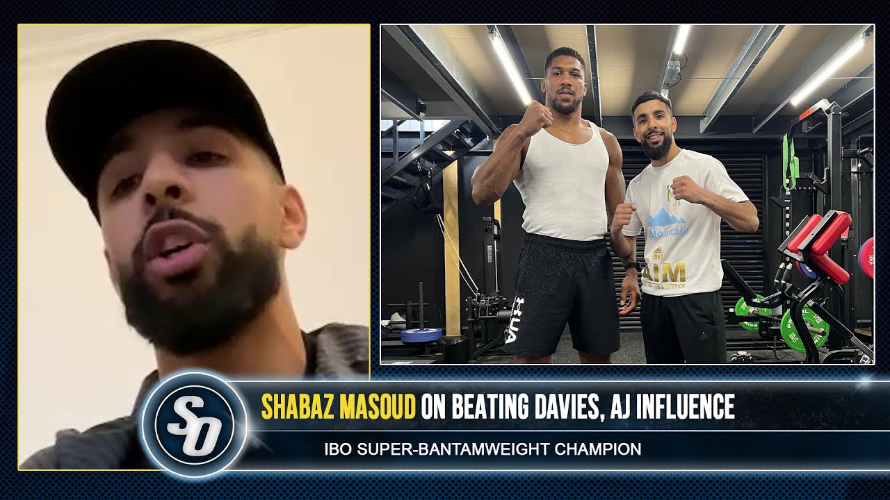 'ANTHONY JOSHUA CHARACTER IS AMAZING!' - SHABAZ MASOUD on gym-mate, talks BEATING DAVIES backdrop
