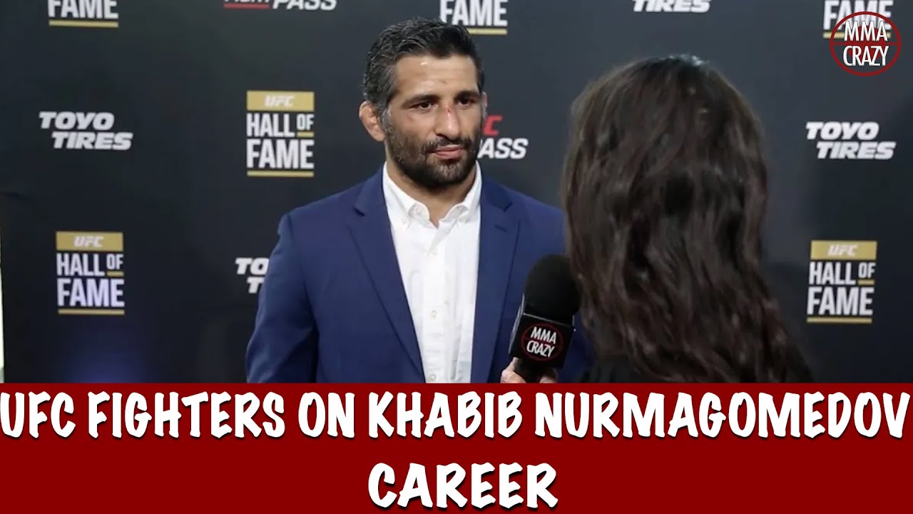 UFC Fighters reflect on Khabib Nurmagomedov career backdrop