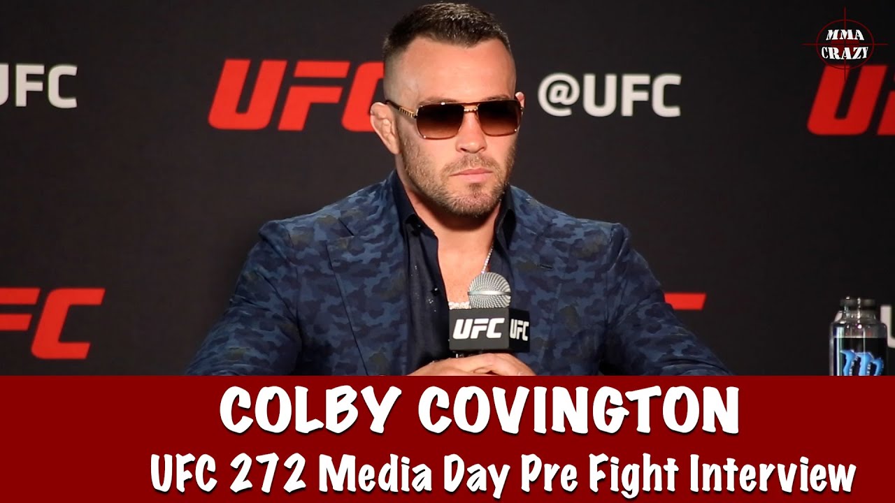 Full UFC 272: Colby Covington Pre Fight Interview background