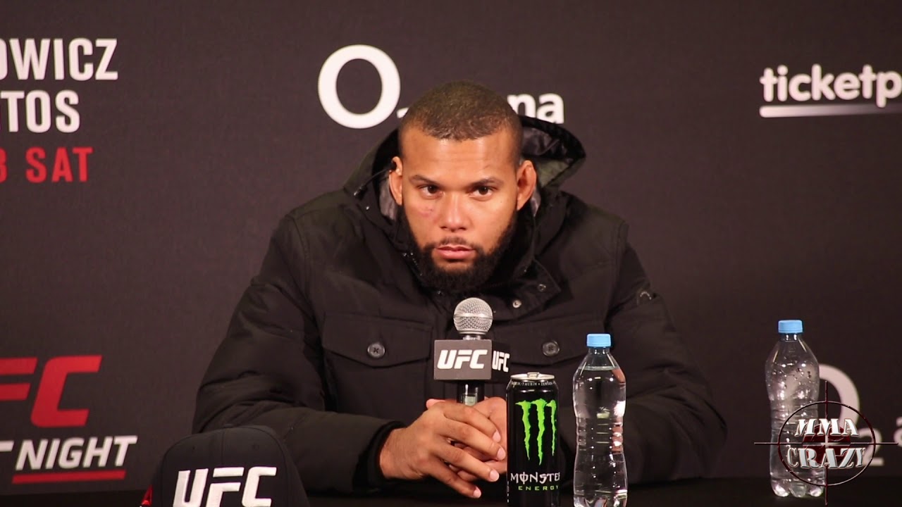 Thiago Santos UFC Fight Night Prague Post Fight Press Conference