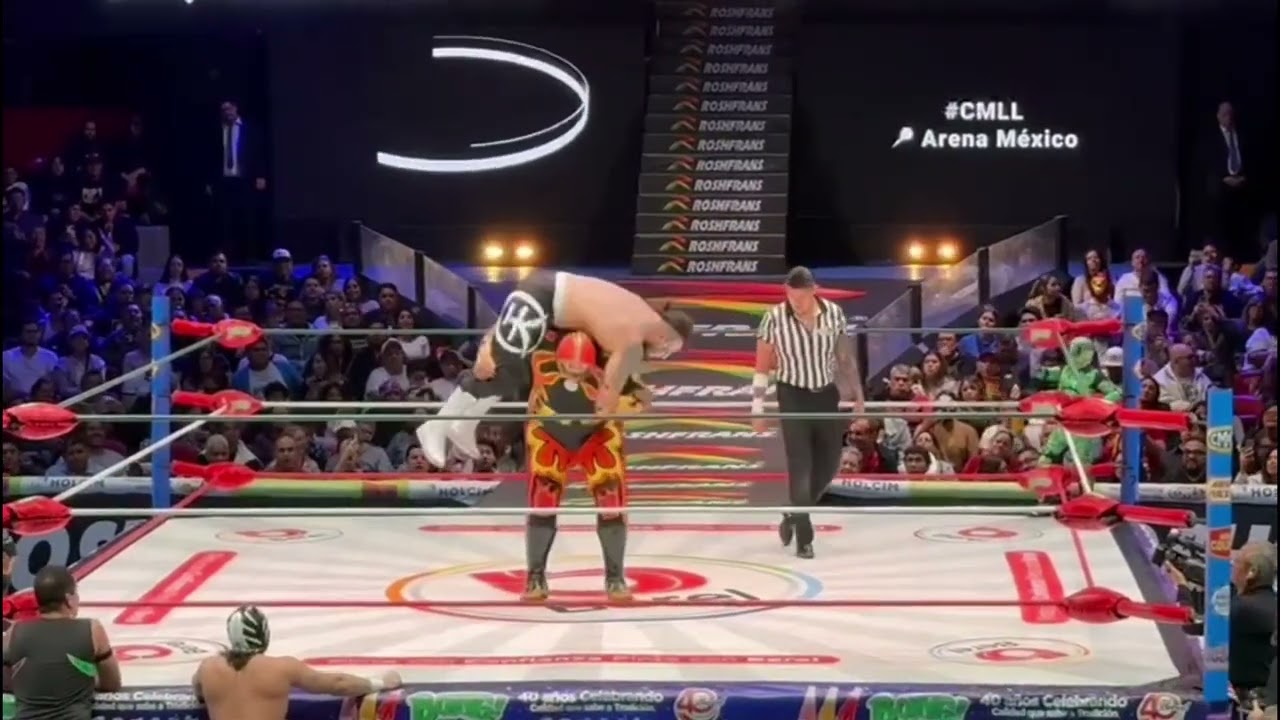 Reporte CMLL: Akuma y Los Gemelos Diablo I y II Vs Dulce Gardenia, Volcano y Brillante Jr backdrop