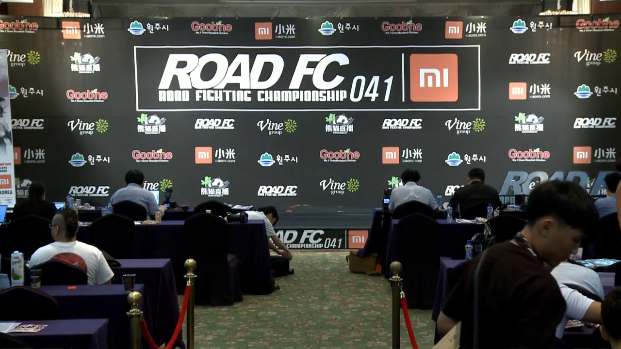 XIAOMI ROAD FC 041 - OFFICIAL WEIGH INS EVENT