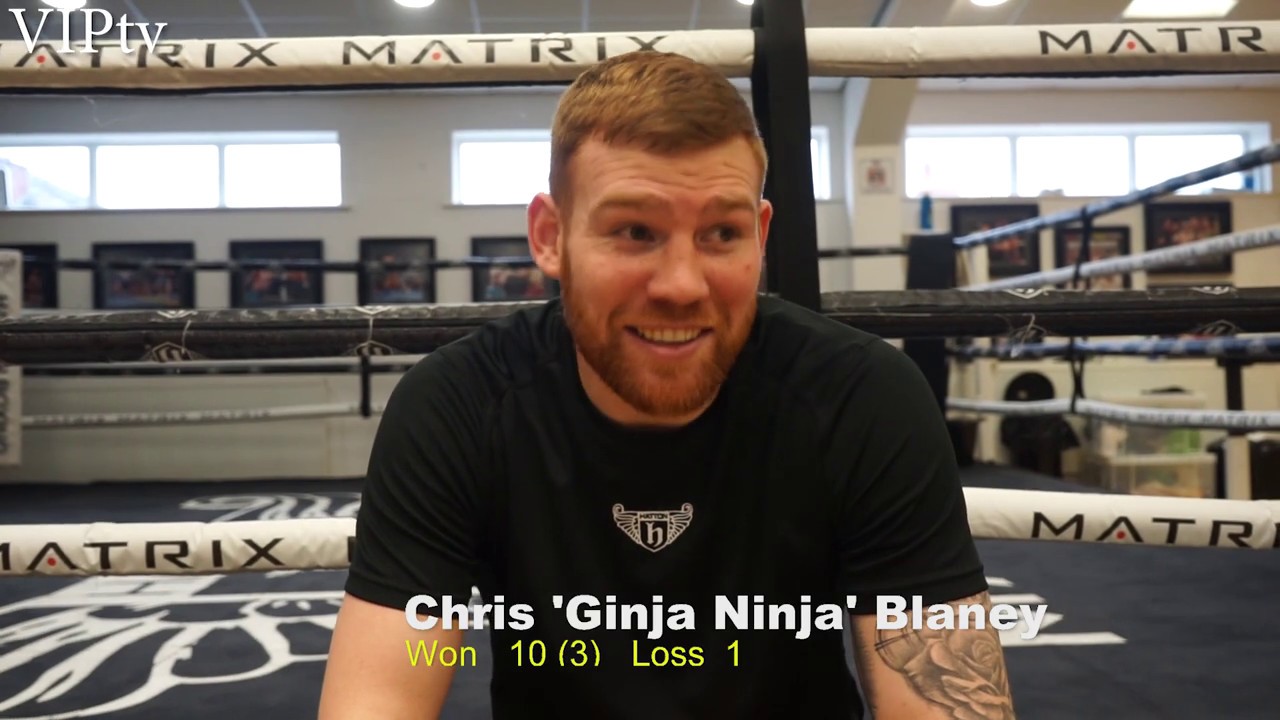 Chris Blaney returns to the ring on Feb 16th after 11 months out. background