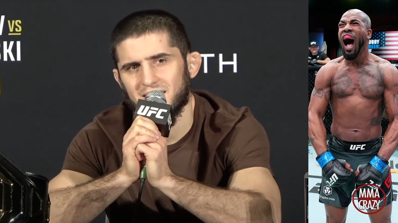 Islam Makhachev responds to Bobby Green steroid accusations background