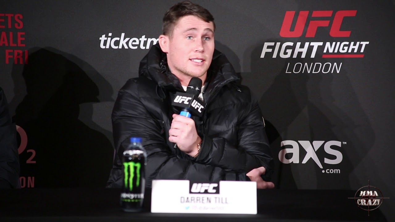 Darren Till explains Anderson Silva callout at UFC London Press Conference