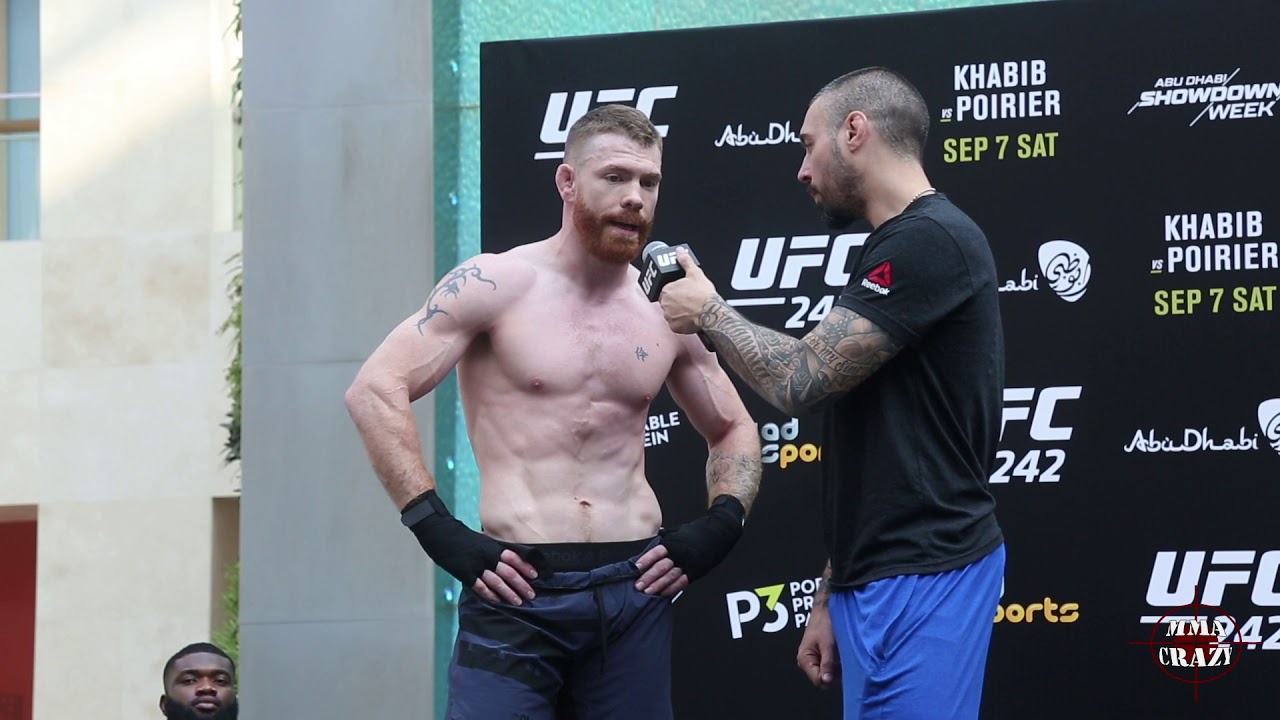 UFC 242: Paul Felder Open Workout Q & A