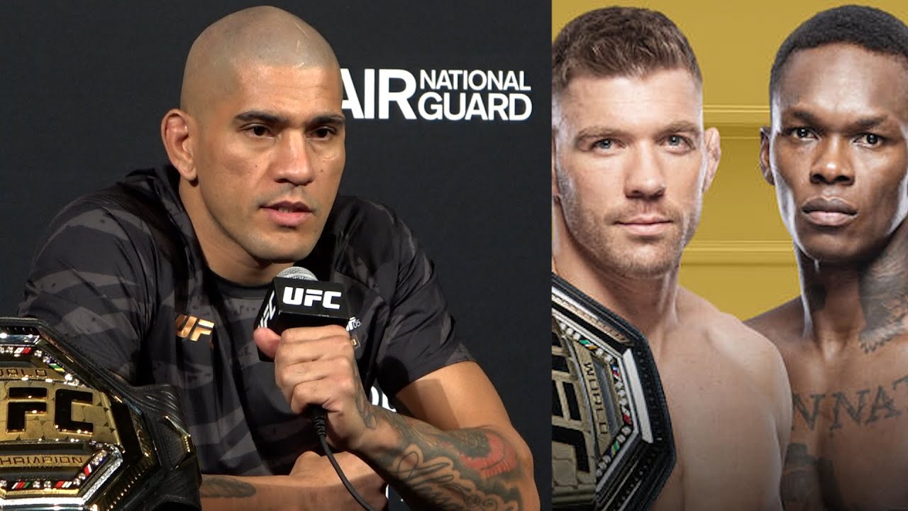 Alex Pereira Predicts Dricus Du Plessis vs. Israel Adesanya for UFC 305 background