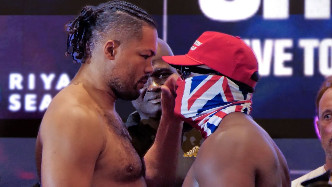 TAUNTED! JOE JOYCE VS DERECK CHISORA • WEIGH IN & FACE OFF • Frank Warren & Queensberry Promotions
