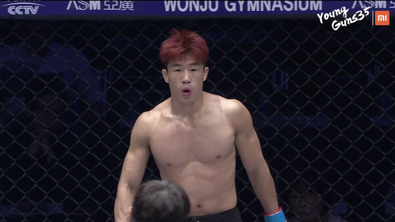 XIAOMI ROAD FC YOUNG GUNS 35 LEE SEONG-SU(이성수) VS HONG JONG-TAE(홍종태) backdrop
