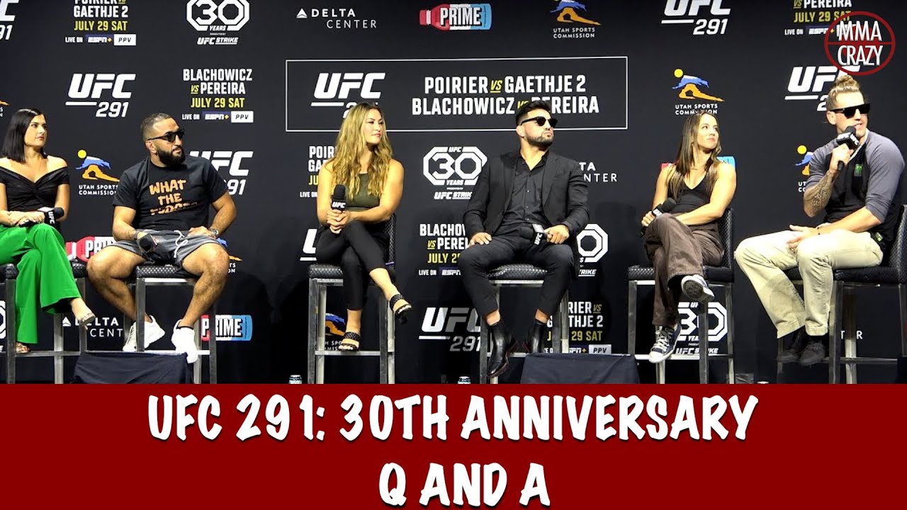 Full UFC 30th Anniversary Q&A: Kelvin Gastelum, Miesha Tate, Belal Muhammad, Maycee Barber,