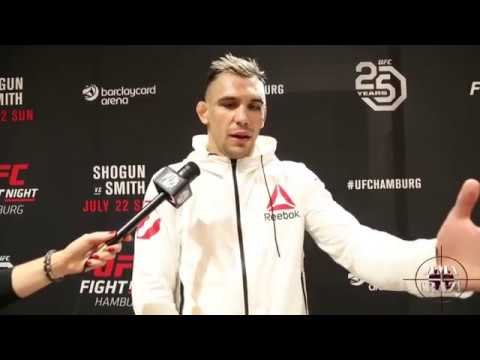 Aleksandar Rakic says Justin Ledet was "screaming like a baby" plus fighting like Cain Velasquez