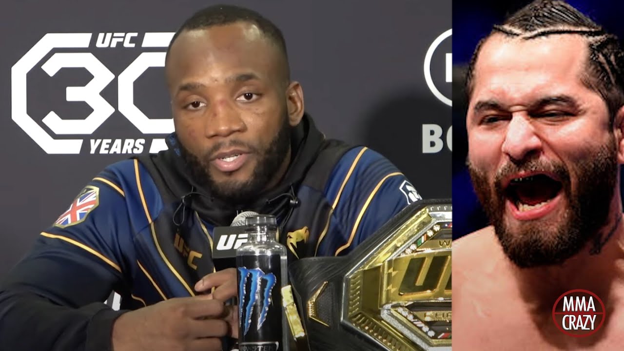 Leon Edwards shades Jorge Masvidal “If he begs me I’ll let him slide in’ | UFC 286