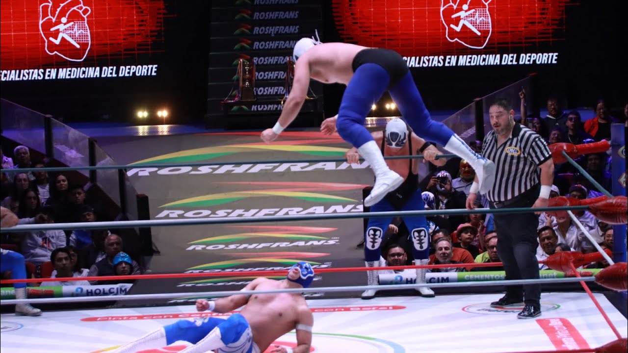 Final Copa Dinastías 2025: Atlantis y Atlantis Jr. Vs Blue Panther e Hijo de Blue Panther