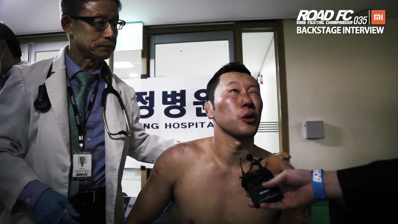 XIAOMI ROAD FC 035 BACKSTAGE INTERVIEW CHA JUNG-HWAN