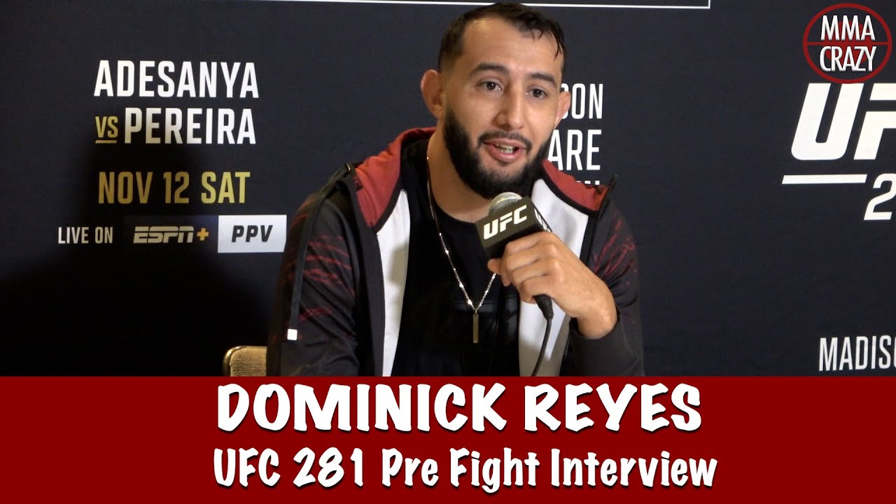 Dominick Reyes on Jon Jones 'He decided it was too dangerous to fight me again so gave up his belt