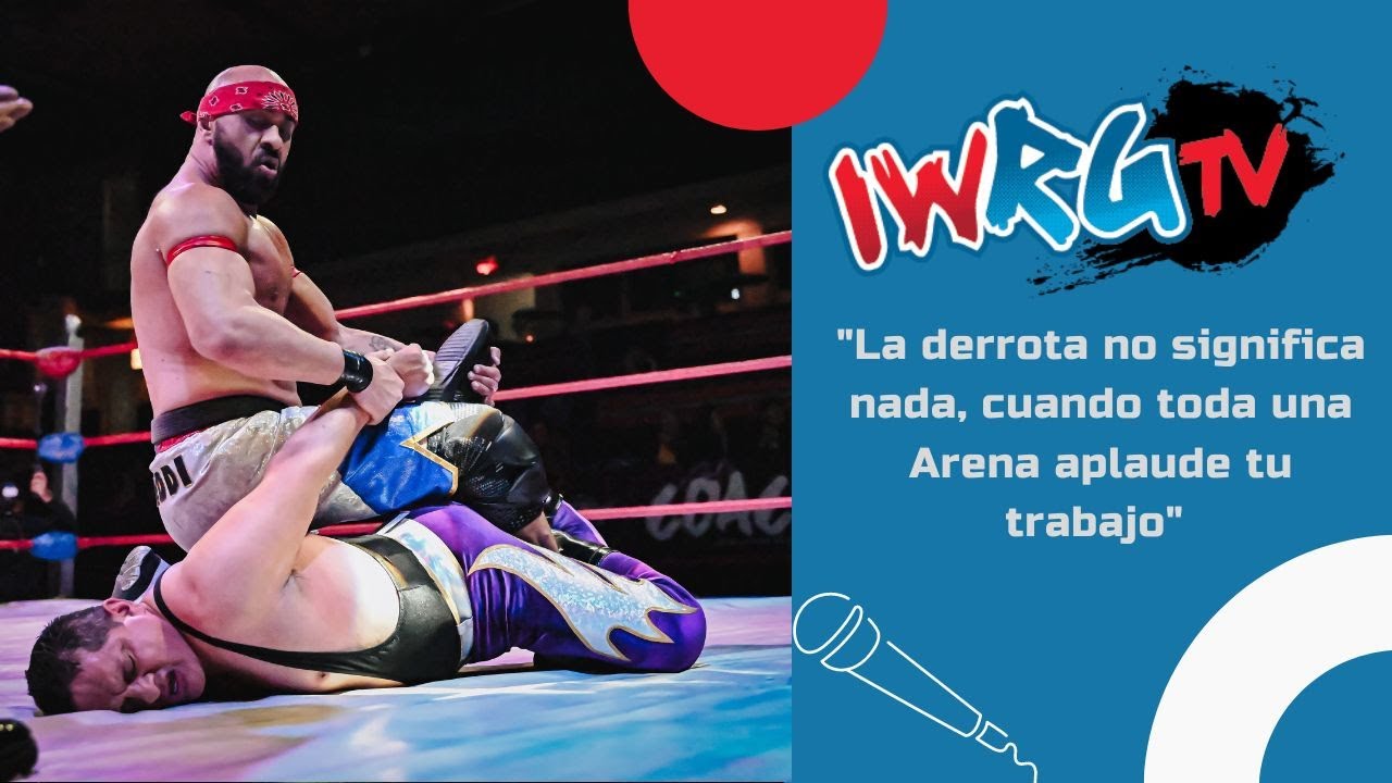 Bajando del Ring | La derrota no significa nada, cuando toda una Arena aplaude tu trabajo backdrop