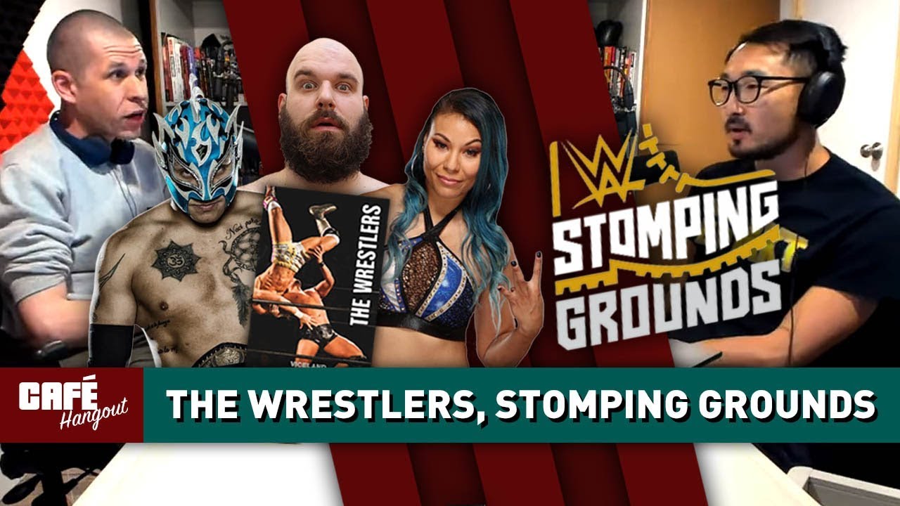 Stomping Grounds Preview, Mia Yim & Rey Fenix on The Wrestlers | Café Hangout backdrop